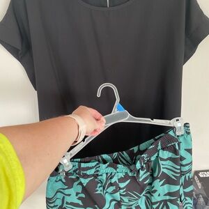 SHEIN Black Curve Top